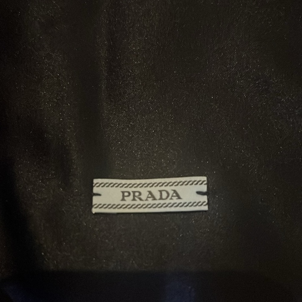 Prada set of 2 black dust bags can be used for shoes or any other precious items - Picture 2 of 3